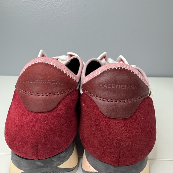 Balenciaga size38 Red Sneakers - Picture 1 of 6